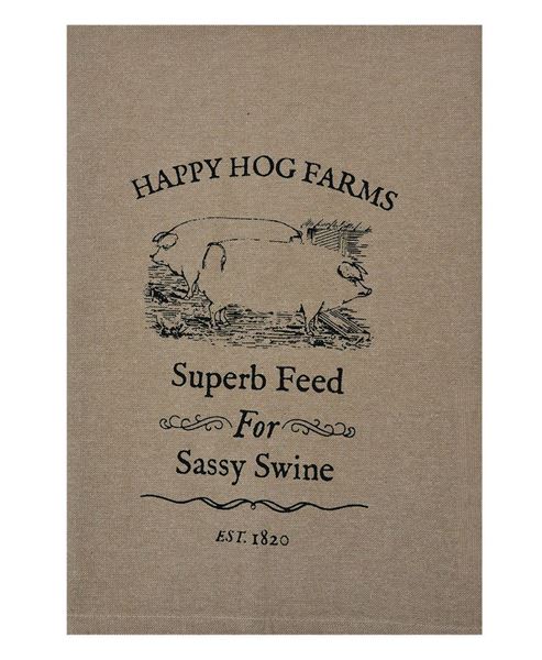 Picture of Sassy Swine Tea Towel