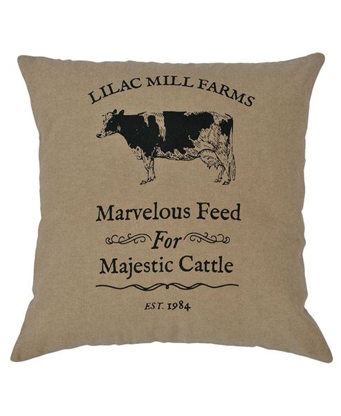 Picture of Majestic Cattle Fabric Pillow Cover