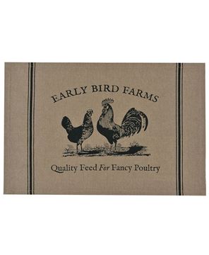 Picture of Fancy Poultry Placemat Set
