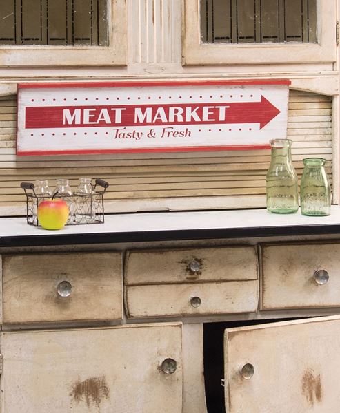 Meat Market Sign