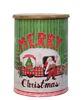 Vintage Christmas Canisters 3/Set