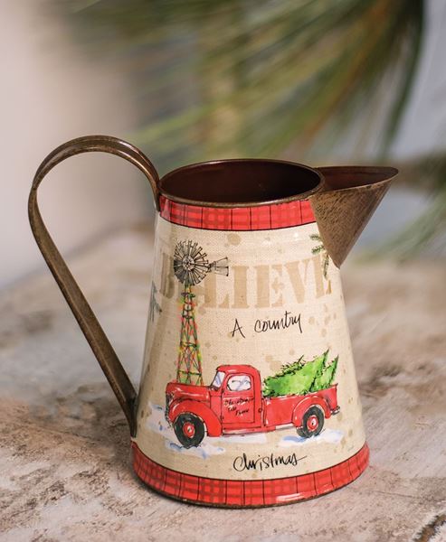  Country Christmas Pitcher