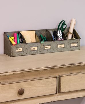 Picture of Galvanized Divided Organizer