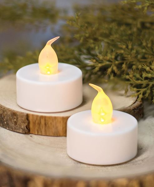 Picture of White Tealights, 2/pk