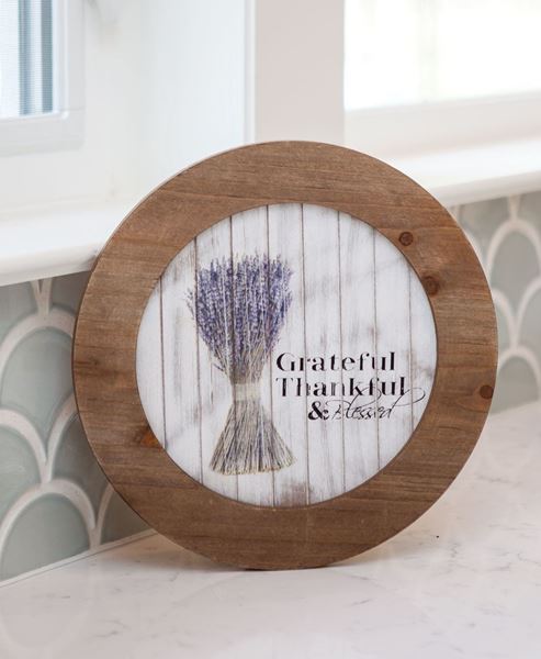 Grateful Wood Plate 