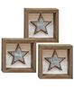 Believe, Family, Love Star Box Signs