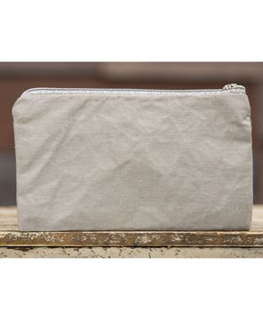 Picture of Believe Gray Fringe Pouch