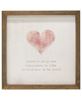Picture of Framed Watercolor Art - Heart, 10"