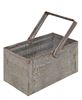 Picture of Washed Galvanized Baskets, 2/Set
