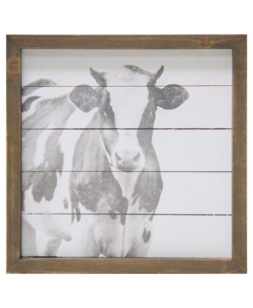 Picture of Simply Farmhouse Sign - Cow