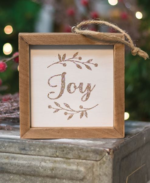 Picture of Joy Frame Ornament