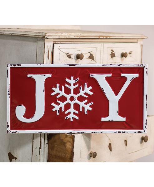 Picture of Joy Enamel Wall Sign