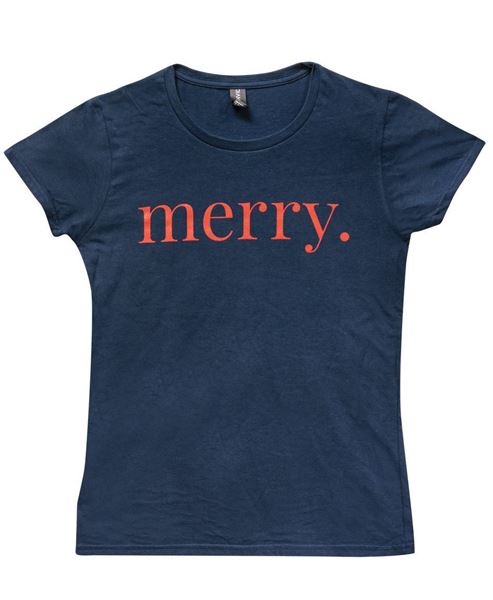 Picture of Navy Merry Tee