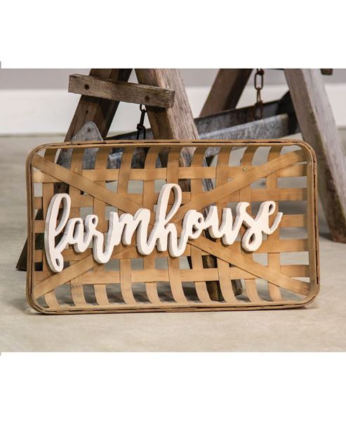 Picture of Farmhouse Tobacco Basket