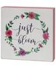 Picture of Just Bloom Box Sign, 2 Asstd.
