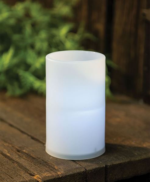 Picture of White Pillar Candle, 3 x 5