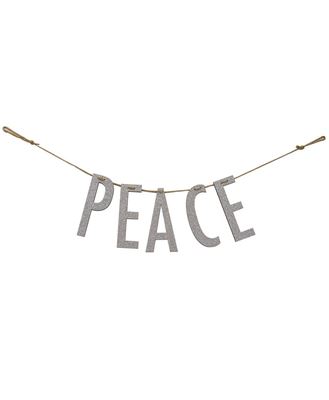 Picture of "Peace" Silver Small Garland