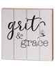 Picture of Grit & Grace Wood Block, 2 Asstd.