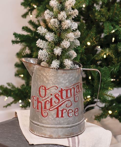 Picture of 'O Christmas Tree Metal Pitcher