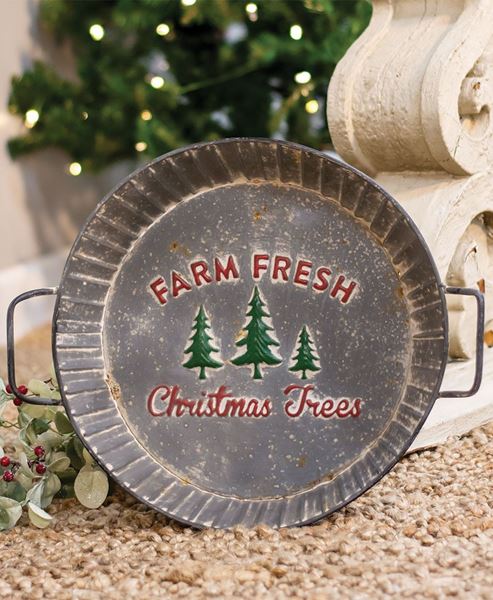 Picture of Farm Fresh Trees Metal Tray