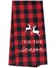 Picture of Red Buffalo Check Tis The Season Towel
