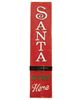 Picture of Santa Stop Here Sign