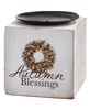 Picture of Autumn Blessings Candle Block, 2 Asst.