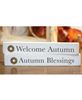 Picture of Autumn Blessings Wood Block, 2 Asstd.