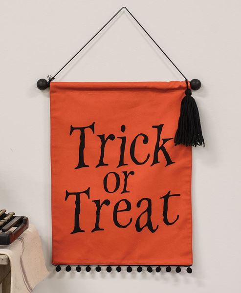 Picture of Trick or Treat Fabric Banner
