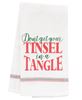 Picture of Tinsel in a Tangle Dish Towel