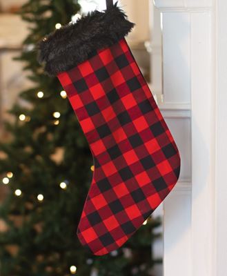 Picture of Red Buffalo Check Stocking