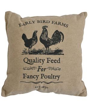 Picture of Fancy Poultry Pillow, 16"