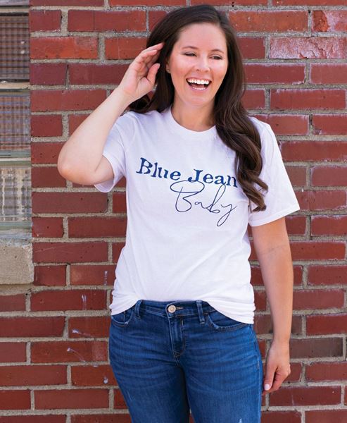 Blue Jean Baby Tee | Col House Designs