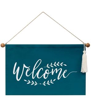 Picture of Fabric "Welcome" Banner