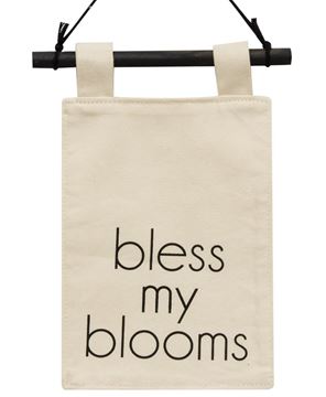 Picture of Bless My Blooms Fabric Hanging