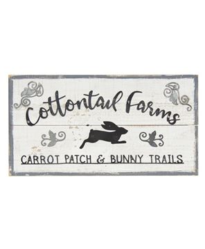 Picture of Cottontail Farms Wood Sign