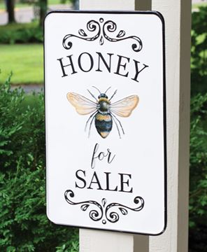 Picture of Honey For Sale Metal Wall Sign