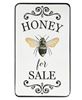 Picture of Honey For Sale Metal Wall Sign