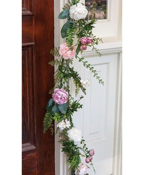 Picture of Spring Peony Garland, 4'