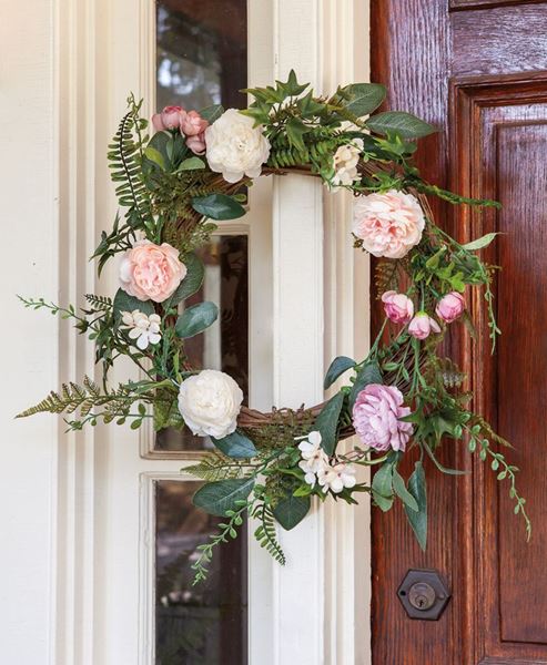 Picture of Spring Peony Wreath, 22"