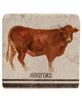 Picture of 4/Set Farm Animals Resin Coasters