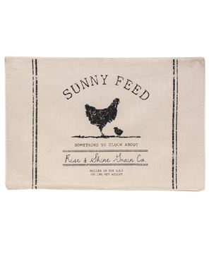 Picture of Sunny Feed Farmhouse Placemat