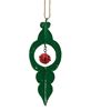 Picture of Green Metal Jingle Bell Ornament