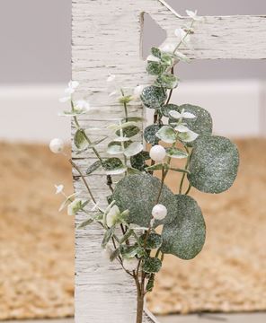 Picture of Glitter Frosted Eucalyptus Spray 16”