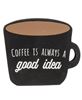Picture of Coffee Freestanding Mug Sign, 4 Asstd.