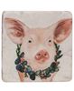 Picture of Christmas Farm Animals Resin Coasters, 4/Set