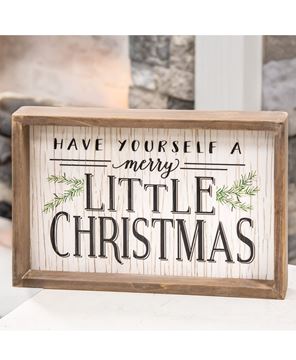 Picture of Have Yourself a Merry Little Christmas Sign