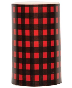 Picture of Red Small Check Timer Pillar - 3"x5"