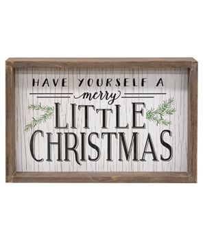 Picture of Have Yourself a Merry Little Christmas Sign