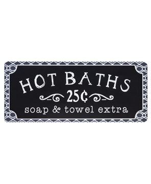 Picture of Hot Baths Sign